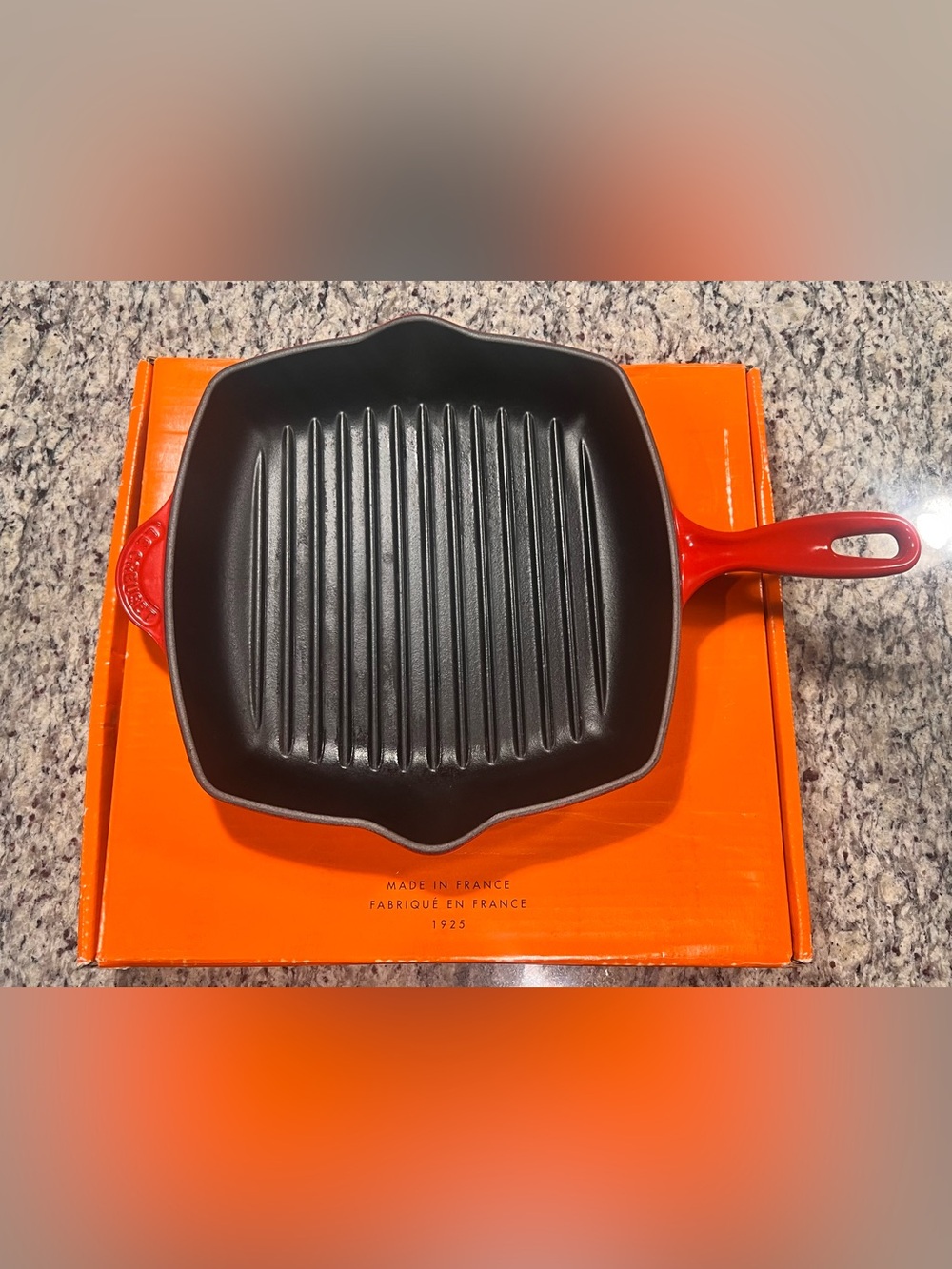 Le Creuset Enameled Cast Iron Square Skillet Grill